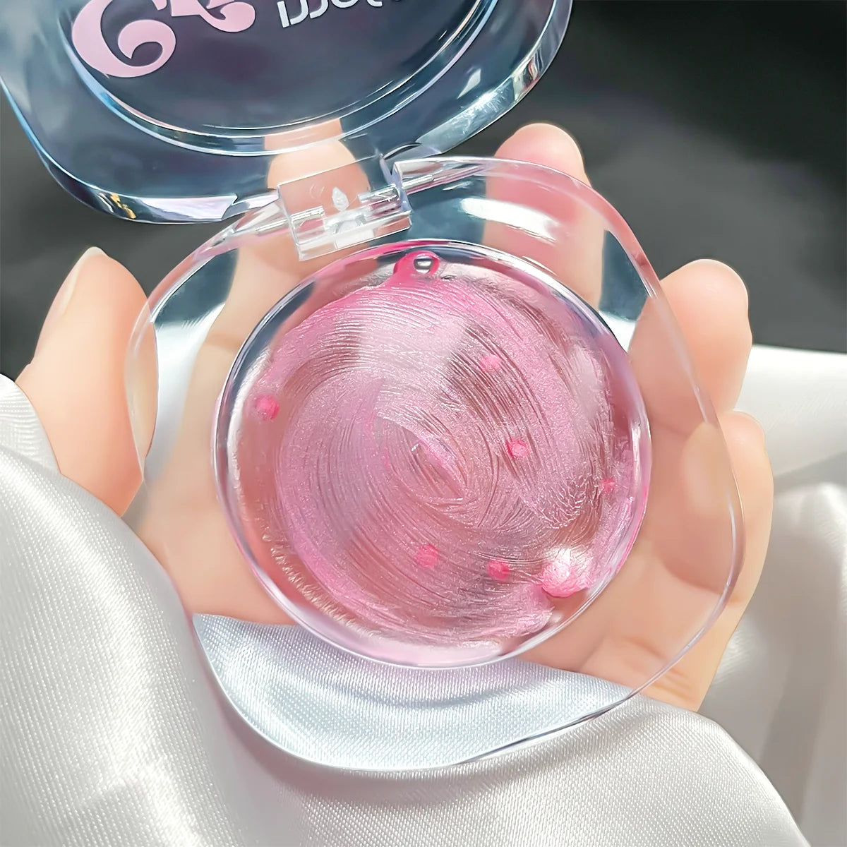 Warm Change Blush Clear Crystal Color Changing Highlight