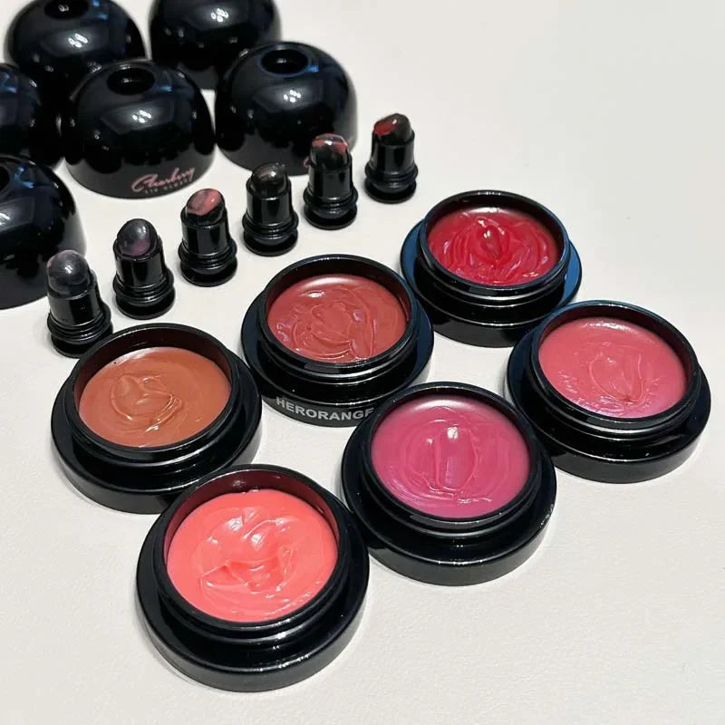 Silicone Lip Brush Jelly Solid Lip Gloss Non-stick Mirror Lip Tint