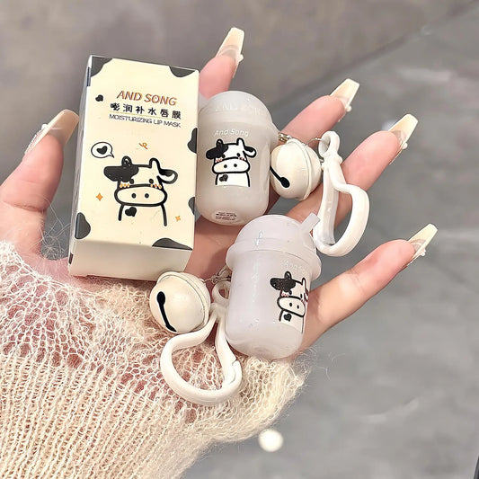 Jelly Lip Balm Clear Moisturizing Cute Keychain Lip Tint