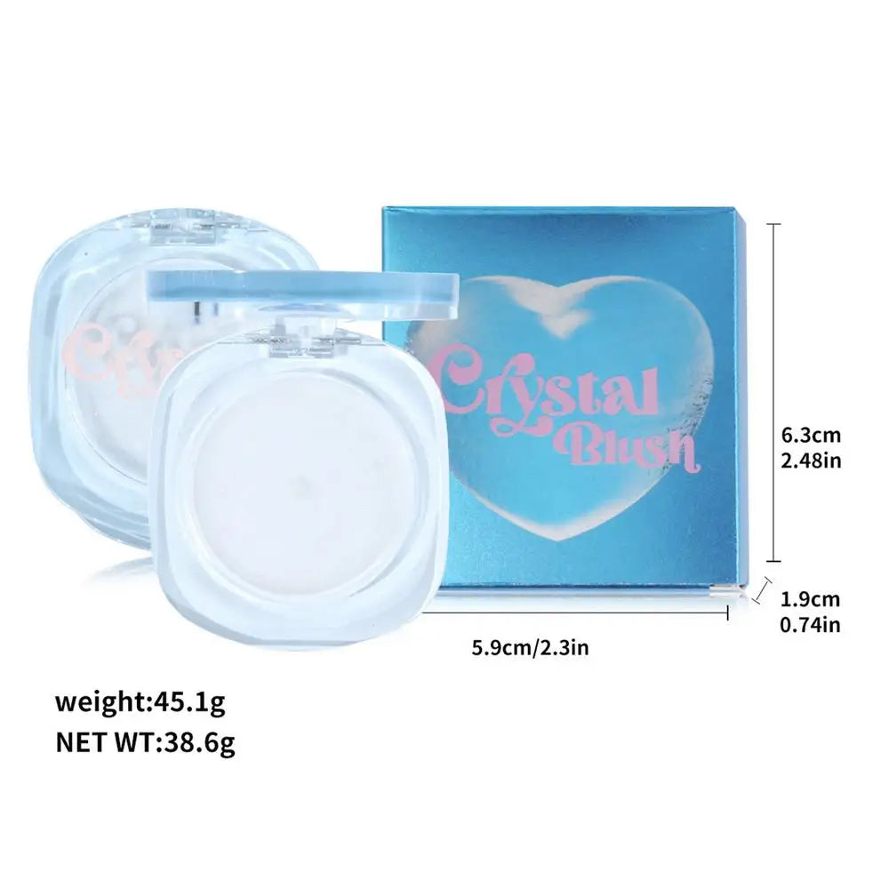 Matte Shimmer Blush Natural Peach Pink Rouge Cheek