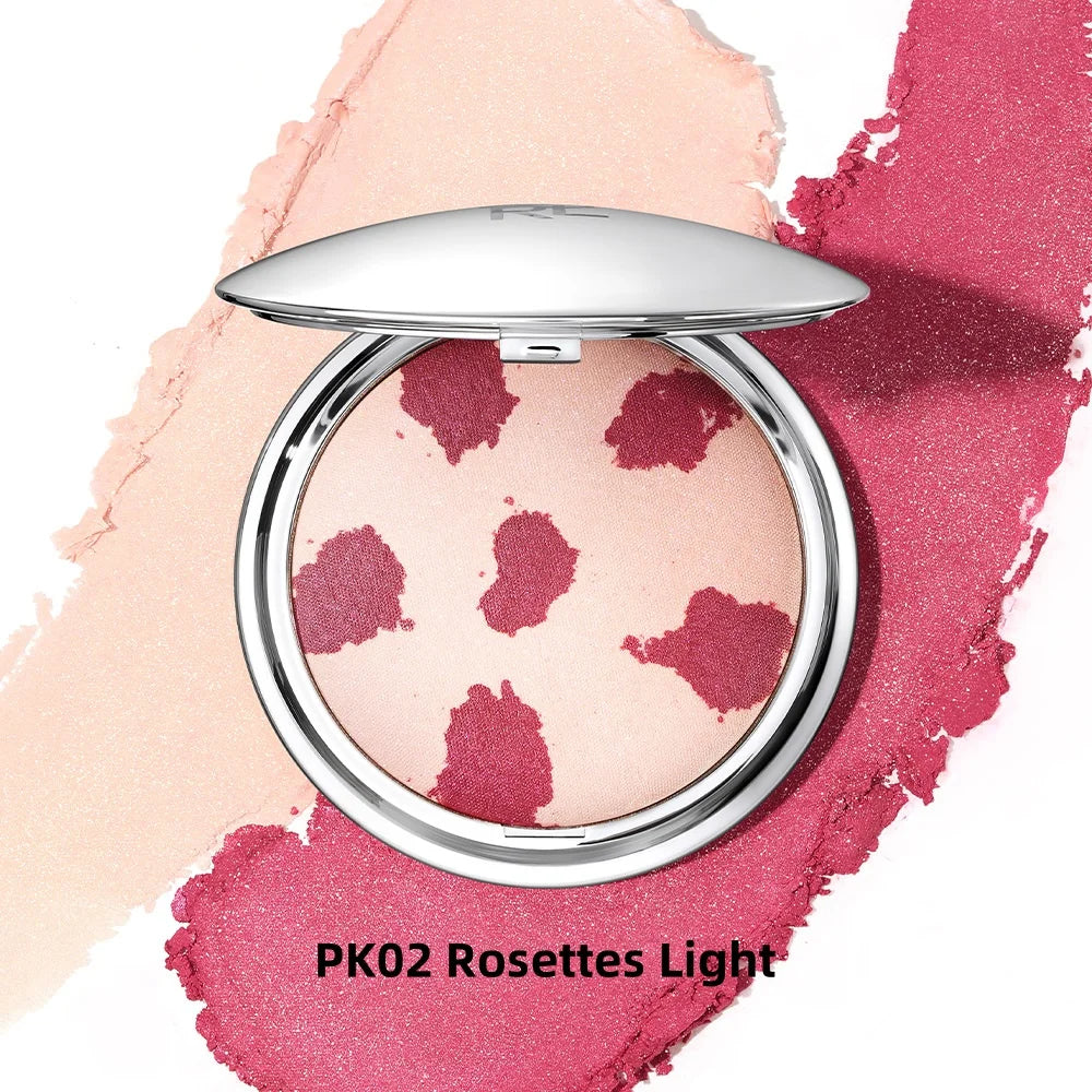 Shimmer Face Bronzers Highlighter Palette Natural Brightening