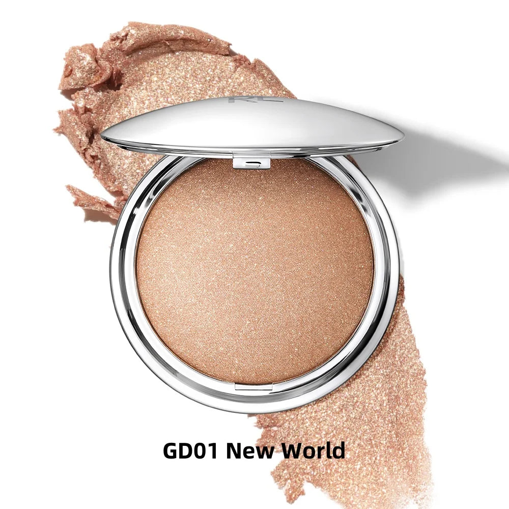 Shimmer Face Bronzers Highlighter Palette Natural Brightening