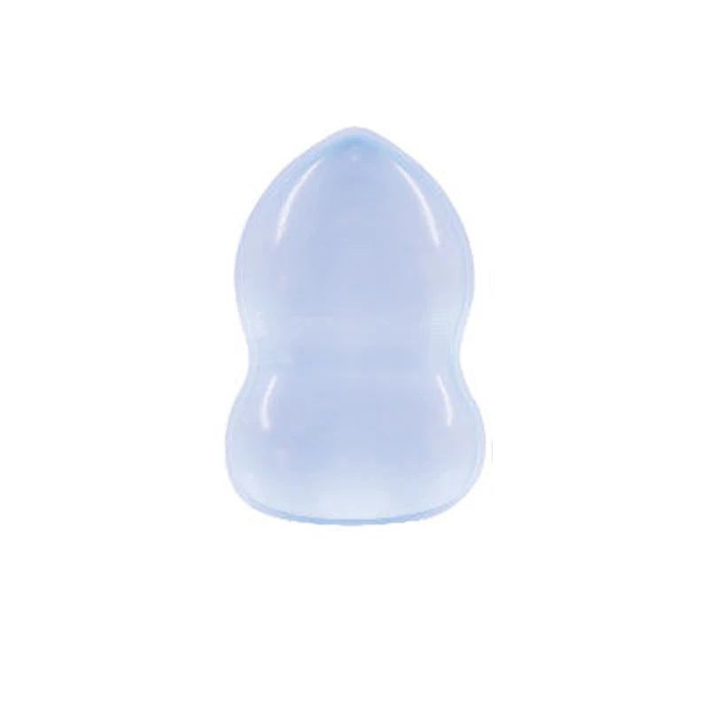 Silicone Makeup Sponge, Clear Applicator & Blender Cosmetic Puff BB Pad
