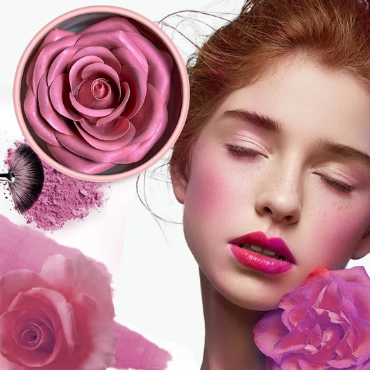 3D Petal Rose Makeup Blush 4 colors Gift Highlighter Rare Beauty Blush
