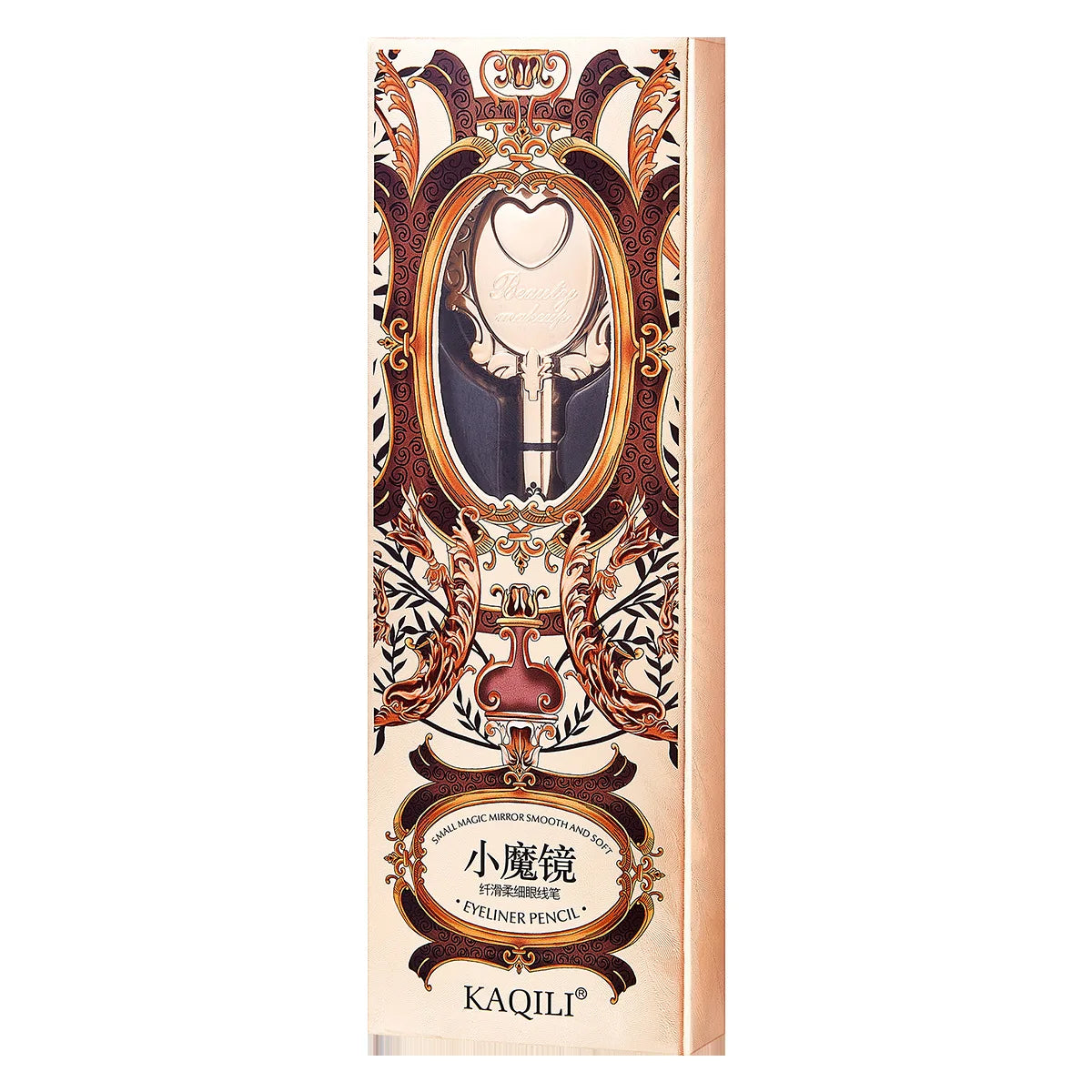 Soft Fine Eyeliner Pencil with Mirror Quick Dry