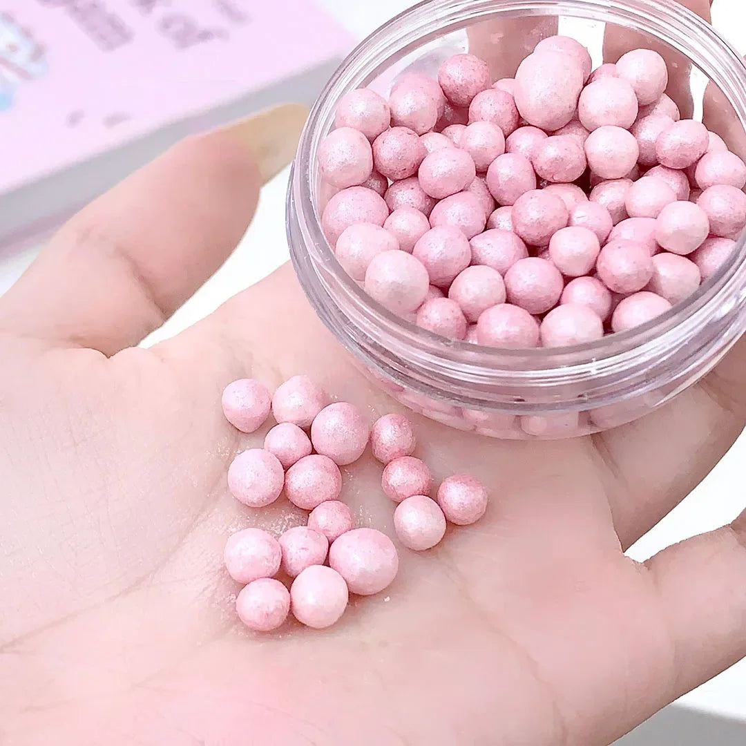High Gloss Pearl Beans Highlighter Brightening Powder Rouge Blusher