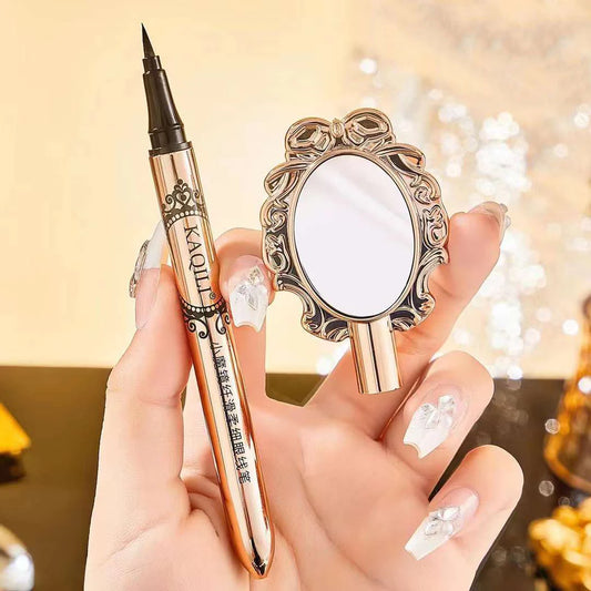 Soft Fine Eyeliner Pencil with Mirror Quick Dry