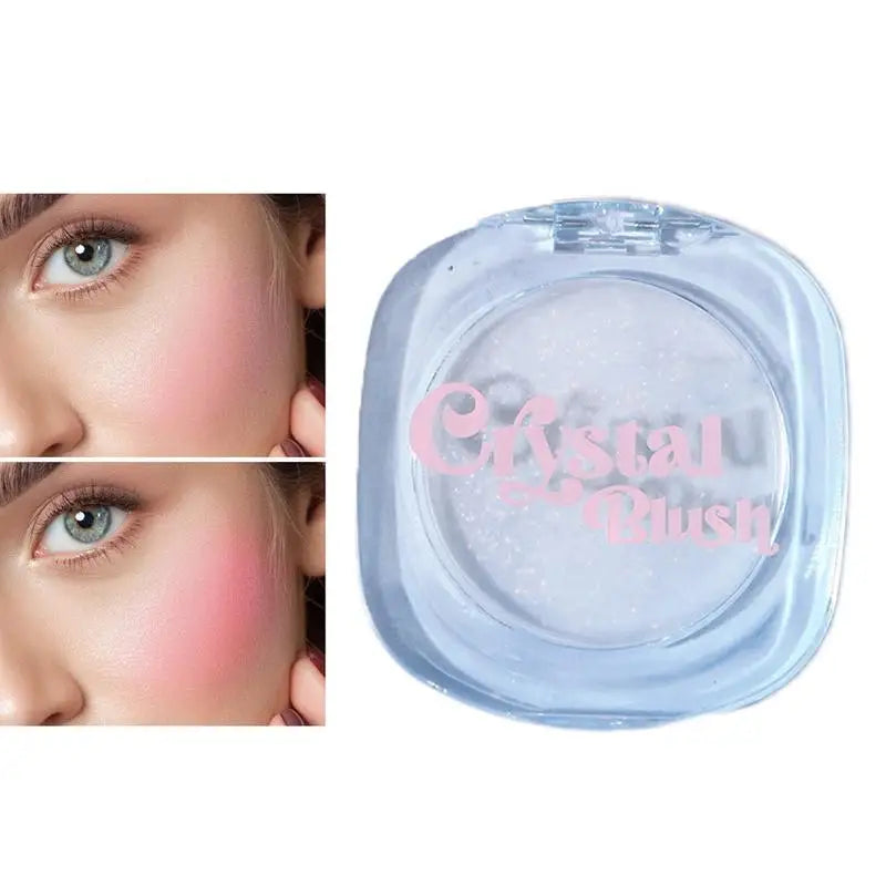 Matte Shimmer Blush Natural Peach Pink Rouge Cheek