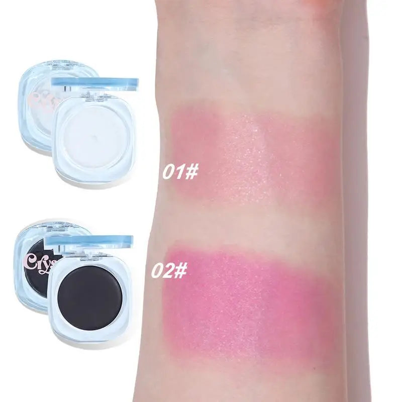 Matte Shimmer Blush Natural Peach Pink Rouge Cheek