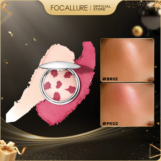 Shimmer Face Bronzers Highlighter Palette Natural Brightening